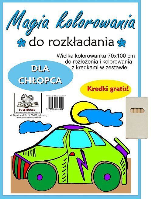 Magia kolorowania dla chłopca