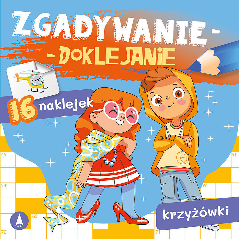 Krzyżówki. Zgadywanie-doklejanie