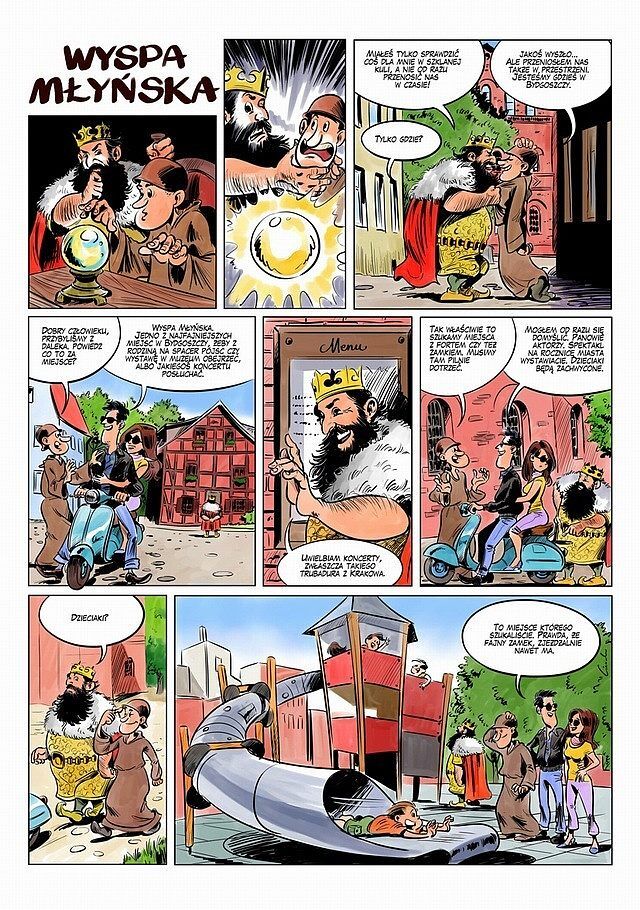 Komiksowy przewodnik po Bydgoszczy