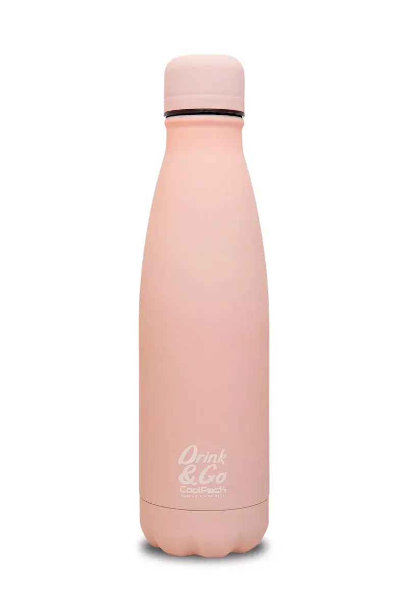 Bidon metalowy 500ml coolpack termo bottle pastel powder peach