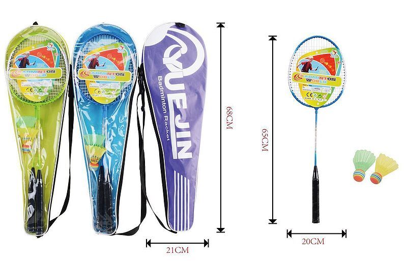 Badminton zestaw mix kolorów