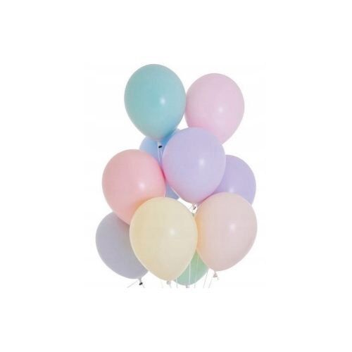 Balony " Pastel macarons" mix 6 kolorów