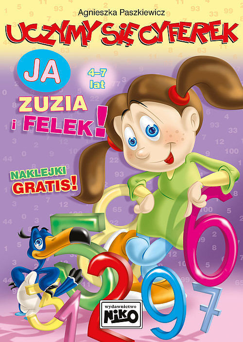 Uczymy się cyferek. Ja Zuzia i Felek