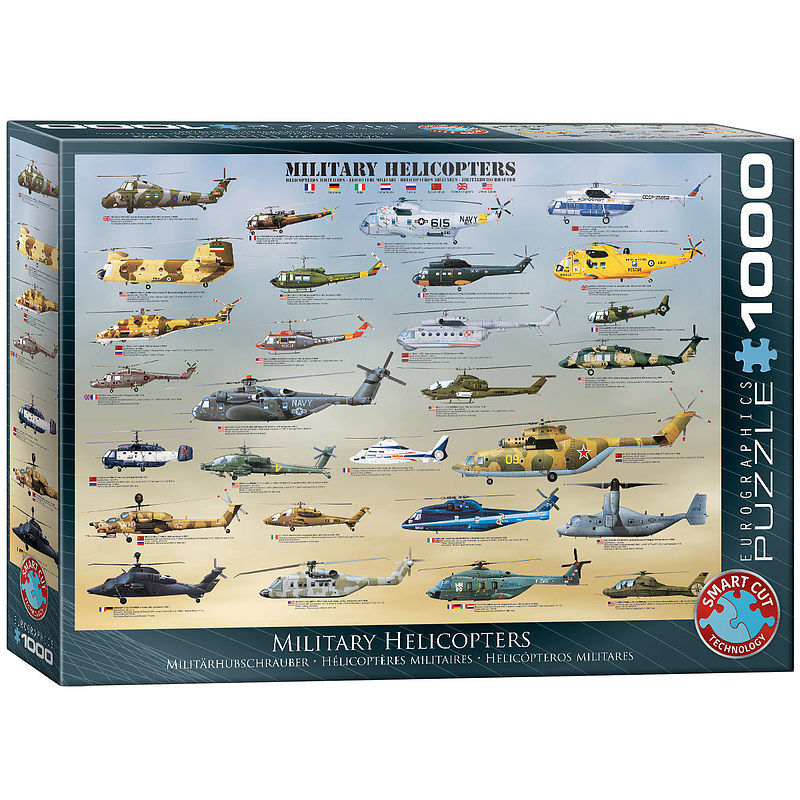 Puzzle 1000 military helicopters 6000-0088
