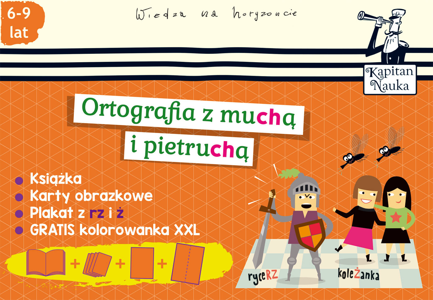 Pakiet Ortografia z muchą i pietruchą