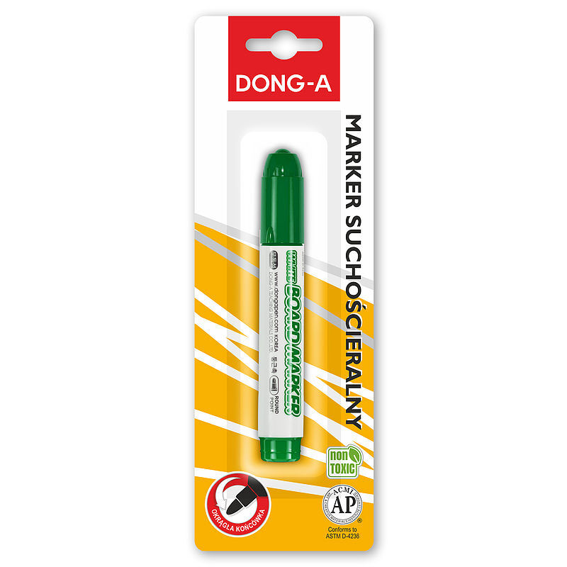 Marker suchościeralny dong-a zielony blister