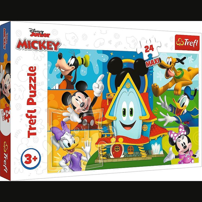 Puzzle 24 Maxi Myszka Miki i przyjaciele