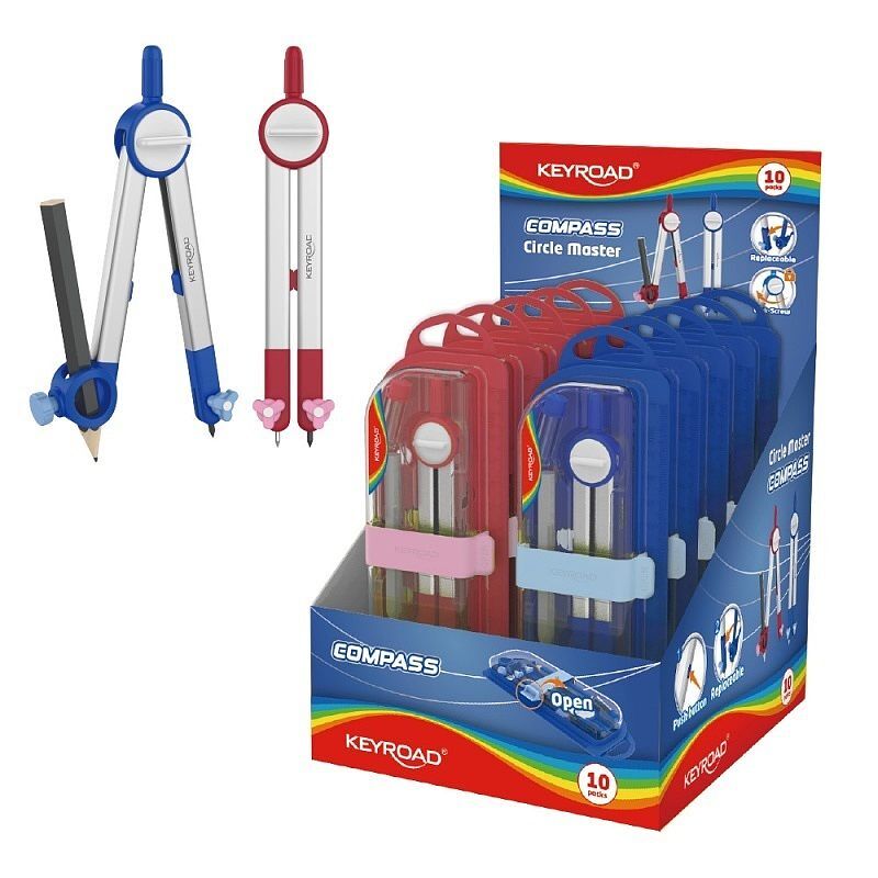 Cyrkiel keyroad circle master metalowy 1 szt. Mix