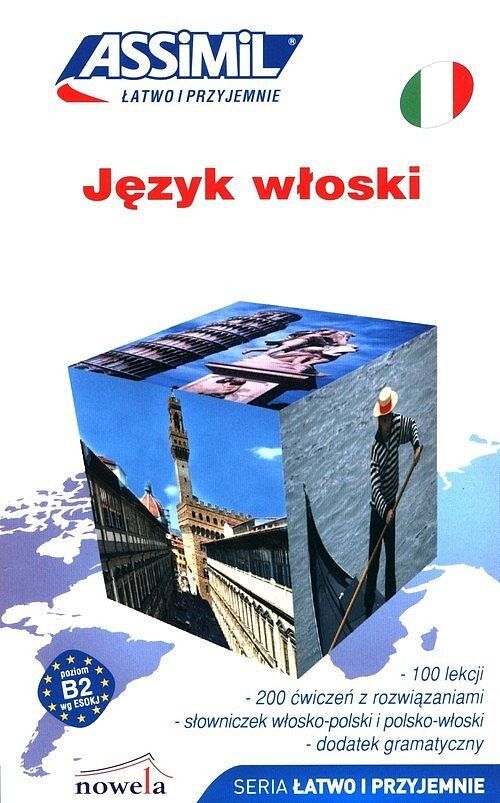 Język włoski Łatwo i przyjemnie samouczek A1-B2 + audio online