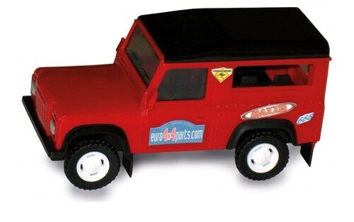 Teama Jeep czerwony