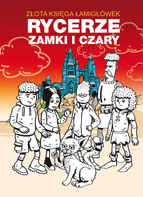 Złota księga łamigłówek rycerze zamki i czary