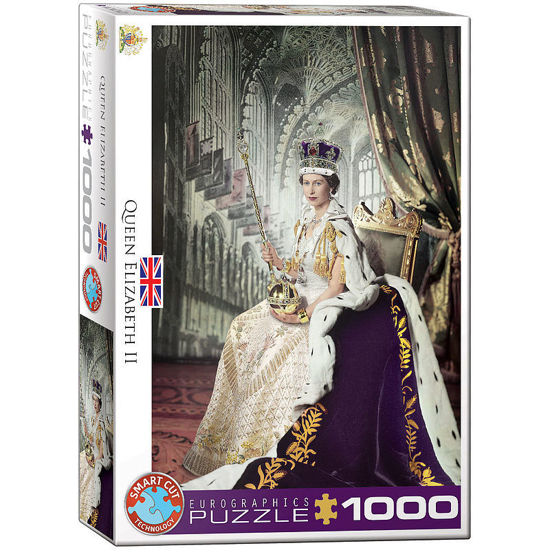 Puzzle 1000 queen elizabeth ii 6000-0919