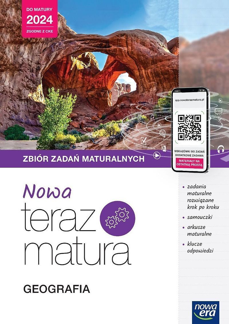 Teraz matura 2023 geografia zbiór zadań maturalnych zakres rozszerzony 2023/24