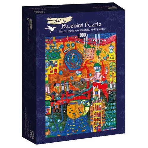 Puzzle 1000 Trzydzieści dni malowania, Hunderwasser, 1996