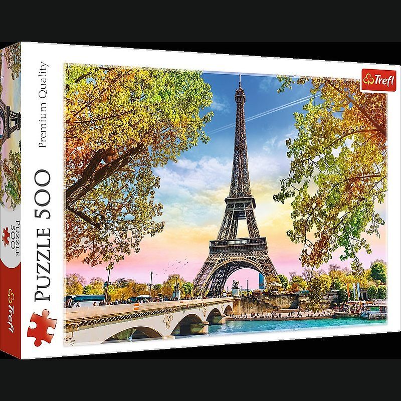 Puzzle Romantyczny Paryż 500