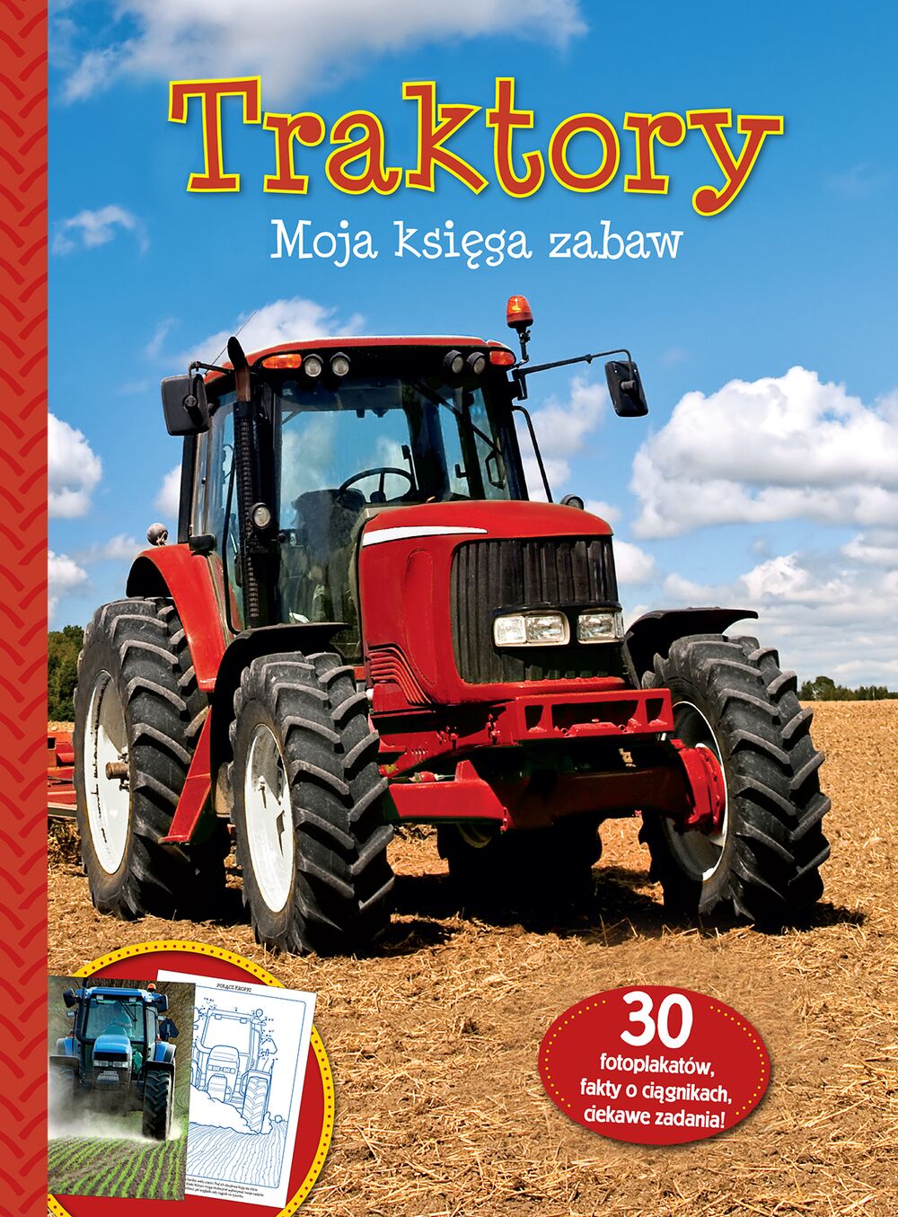 Traktory moja księga zabaw