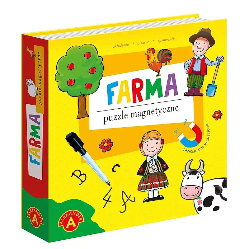 Puzzle Magnetyczne, Układanka Farma