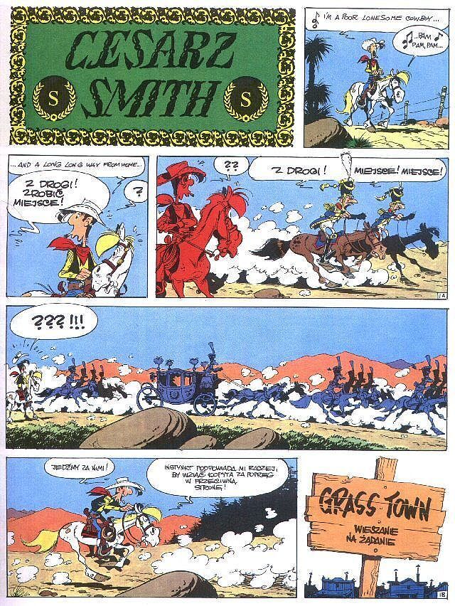 Lucky Luke - 45 - Cesarz Smith