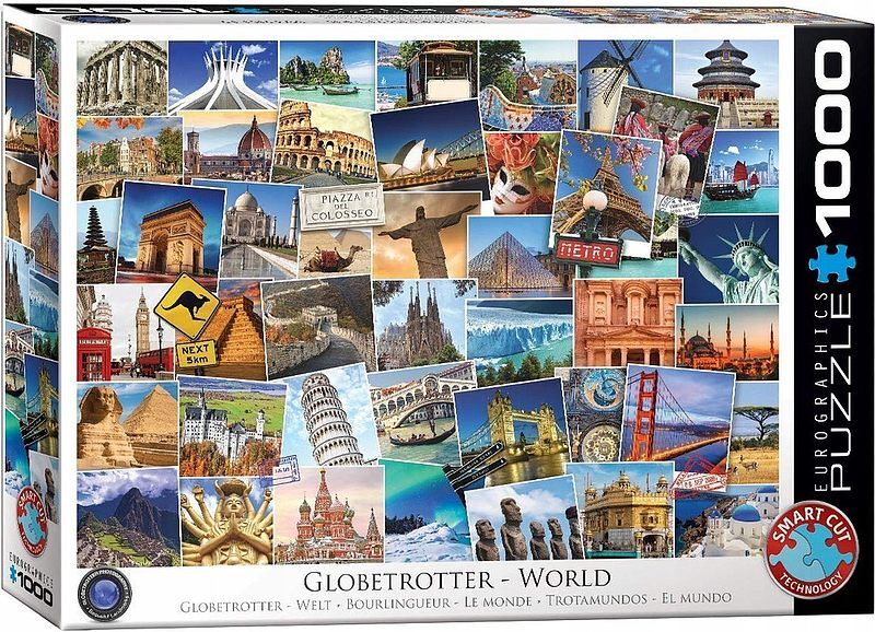 Puzzle 1000 pocztówki ze świata 6000-0751
