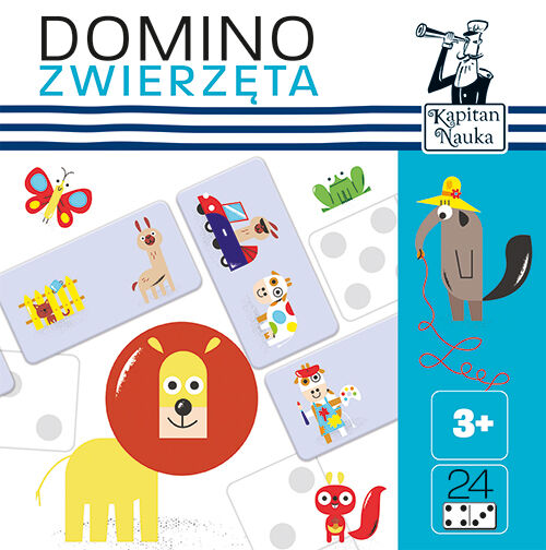 Kapitan Nauka. Domino obrazkowe Zwierzęta