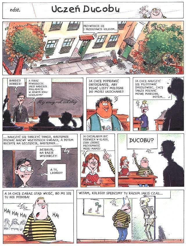 Uczeń Ducobu - 1 - Sztuka ściągania