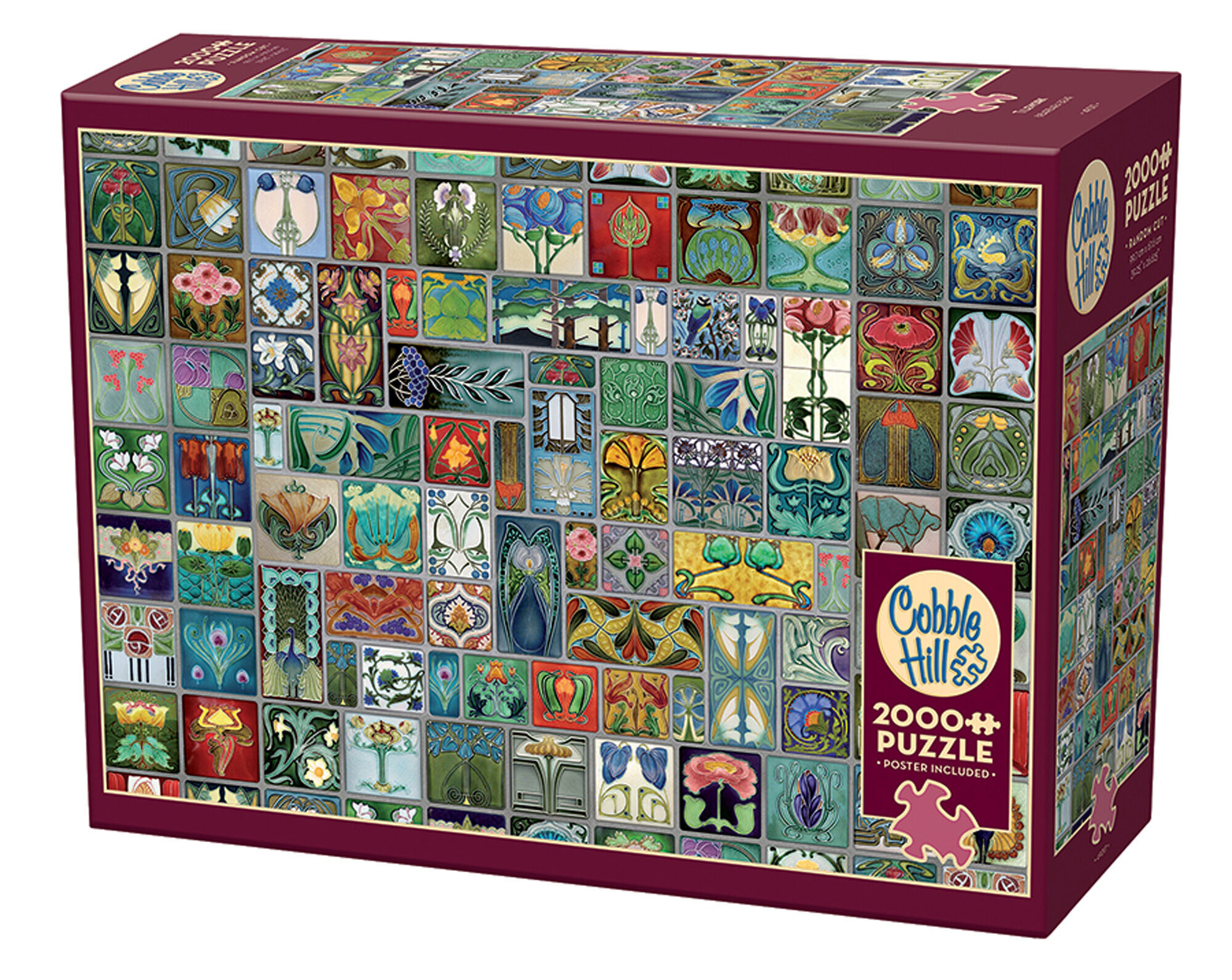 Puzzle 2000 Kolorowa mozaika 112178