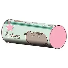 Piórnik tuba pusheen mint