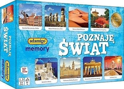 Gra memory poznaję świat