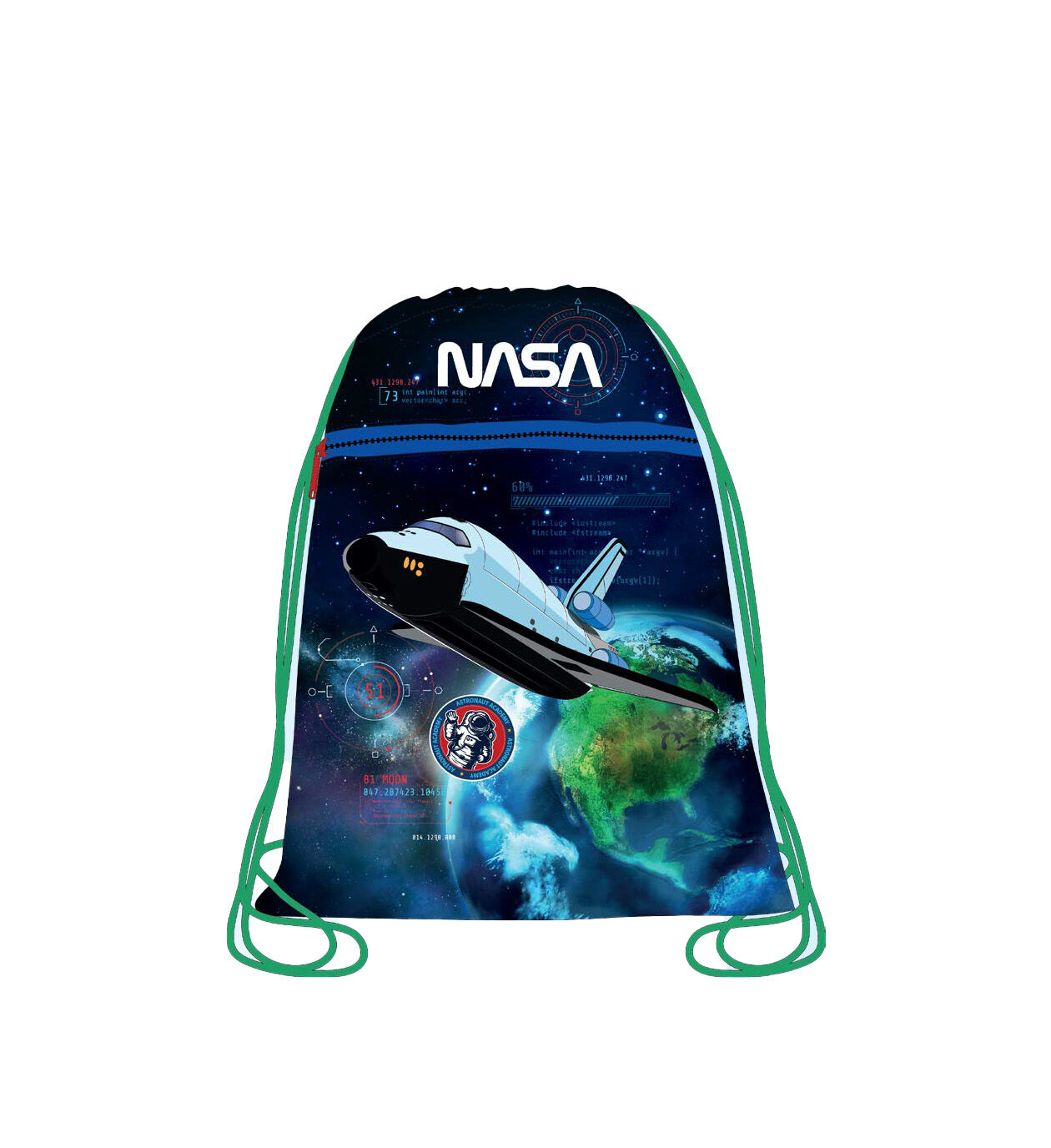 Worek na obuwie Colorino vert nasa