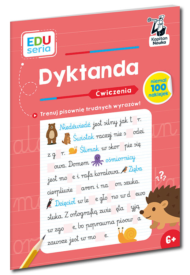 EDUseria. Dyktanda. Ćwiczenia. Kapitan Nauka