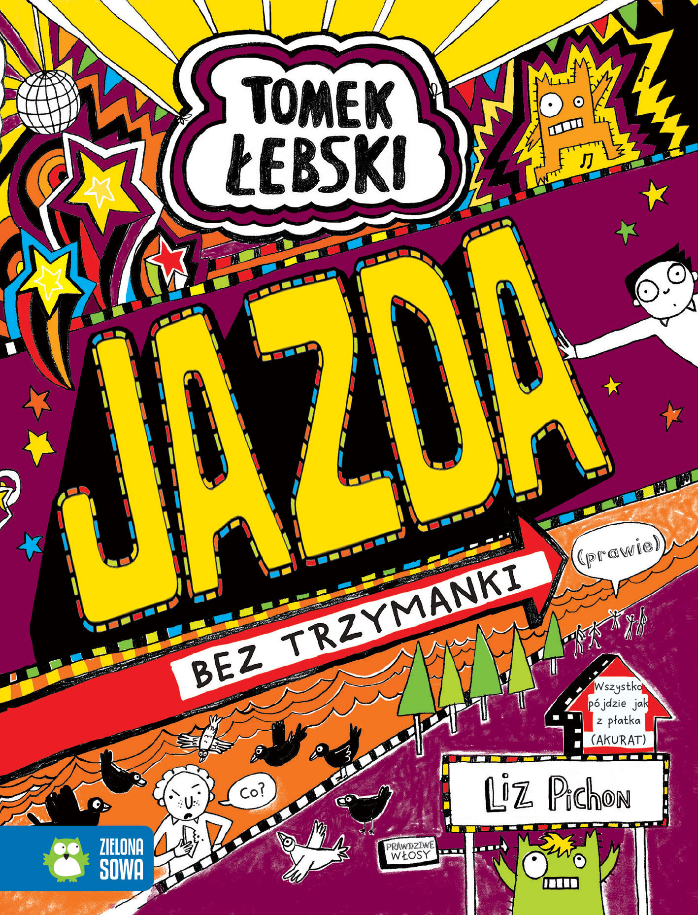 Tomek Łebski. Tom 13. Jazda bez trzymanki (prawie)