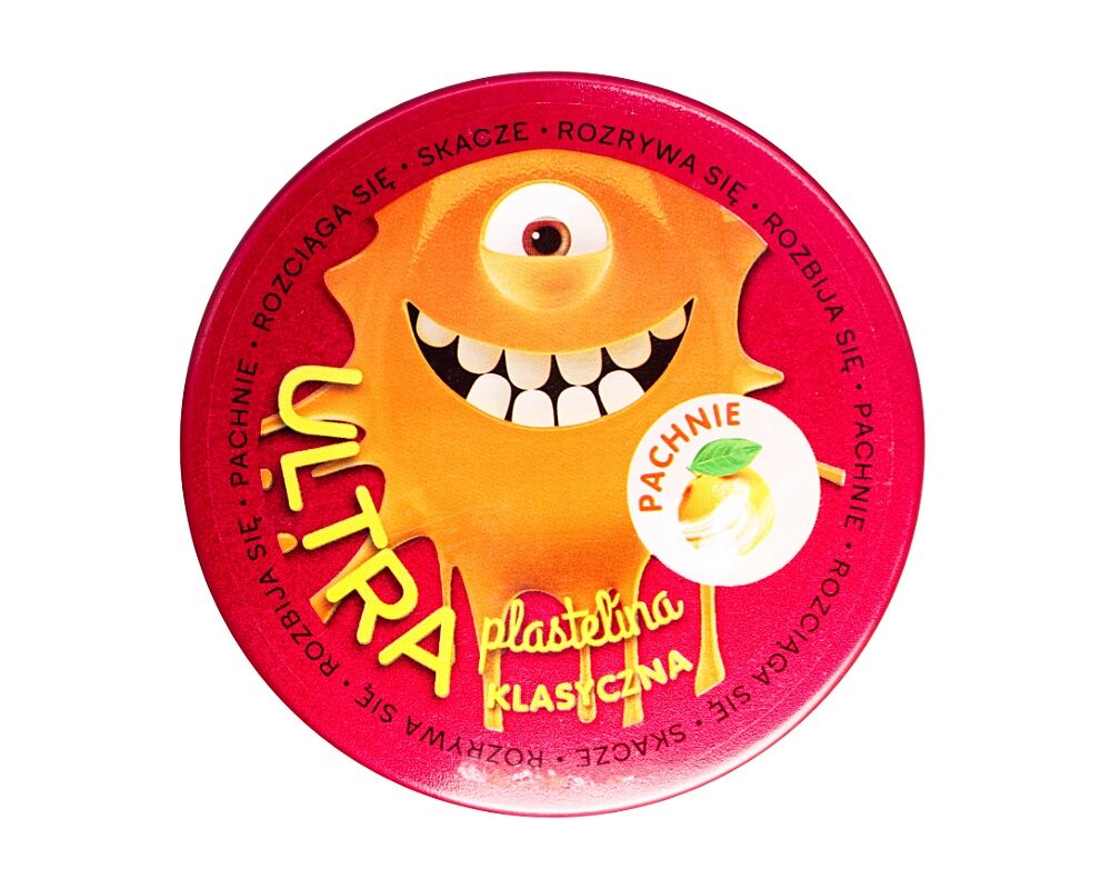 Ultraplastelina pachnąca pomarańczowa klasyczna+pomarańczowy zapach EP04328