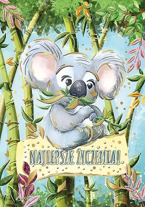 Karnet a5 koala