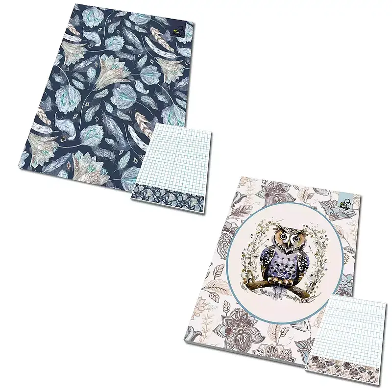 Notes a6 kratka z poddrukiem boho 1 szt. Mix