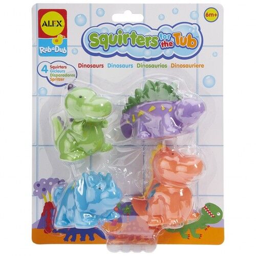 Bath Squirters Dinosaurs Zabawki do kąpieli Dinozaury