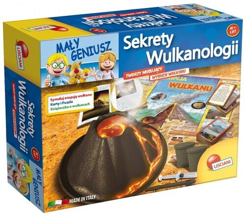 Mały Geniusz Odkrycia wulkanologii