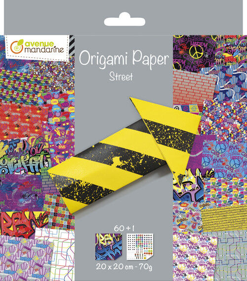 Papier do origami Street 60 arkuszy