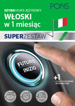 Szybki kurs językowy Włoski w 1 miesiąc + tablica językowa + CD