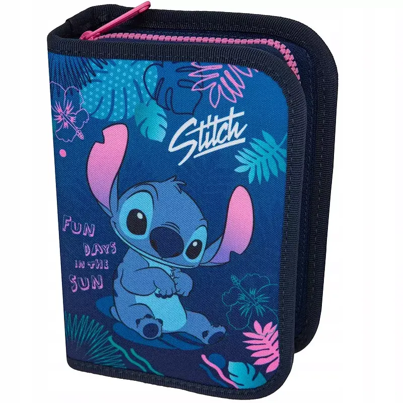 Piórnik jednoklapkowy bez wyposażenia coolpack disney core clipper stitch