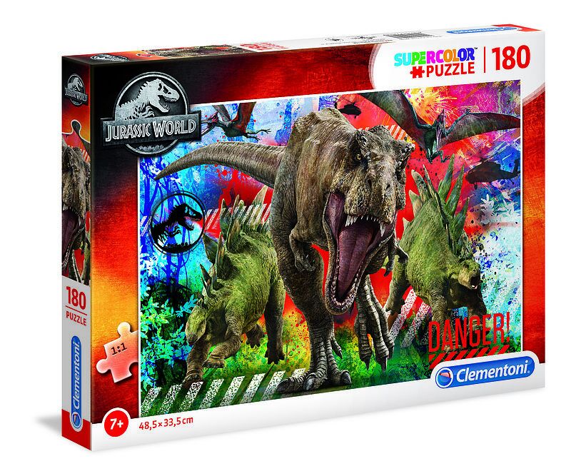 Puzzle 180 el super kolor jurassic world 29106