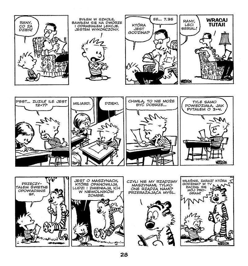 Calvin i Hobbes - 02 - Coś się ślini pod łóżkiem (wyd. II)