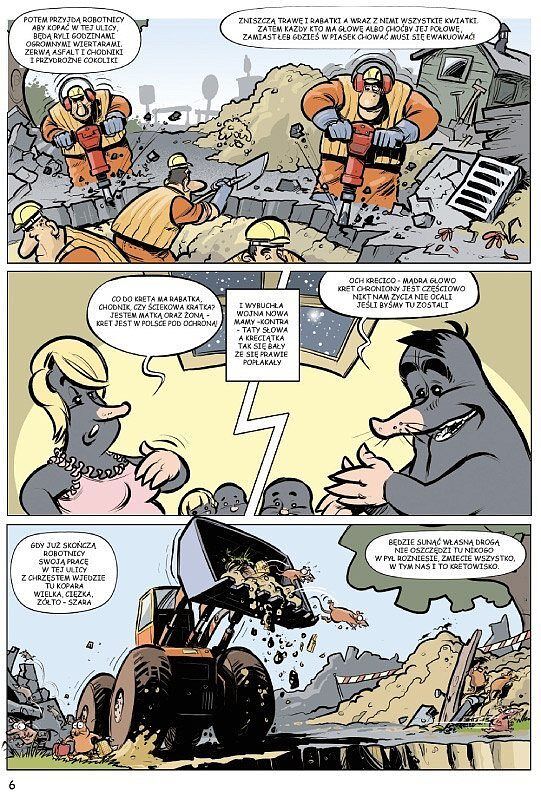 Jak krecik Muki pobierał nauki