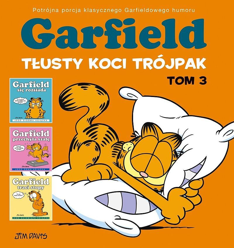 Garfield - Tłusty koci trójpak - 03 (wyd. 2023)