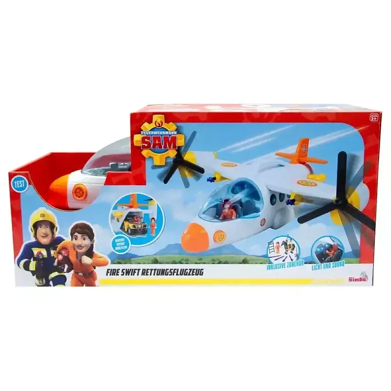 Strażak sam szybki samolot ratunkowy 42 cm