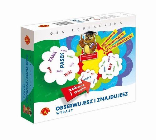 Wyrazy obserwujesz i znajdujesz