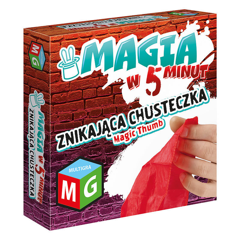 Magia w 5 minut znikająca chusteczka