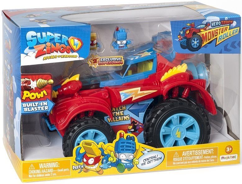 Superzings monster roller hero
