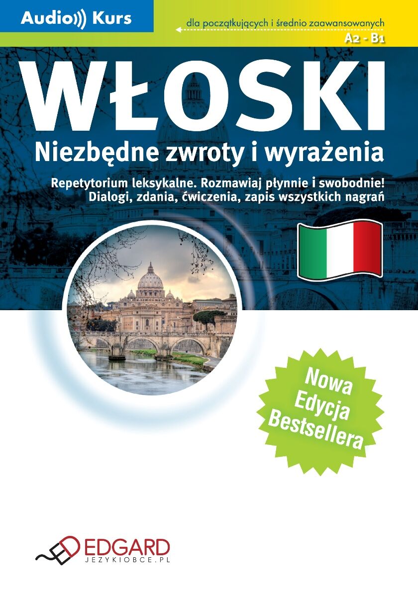 Włoski Niezbędne zwroty i wyrażenia (audiobook MP3)