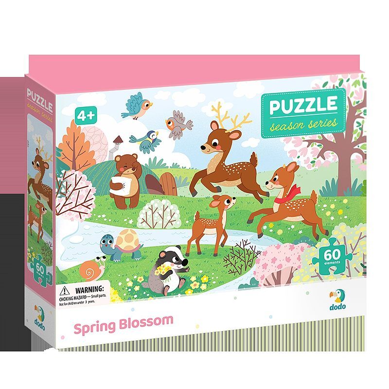 Puzzle 60 pory roku wiosenny czas dop300411