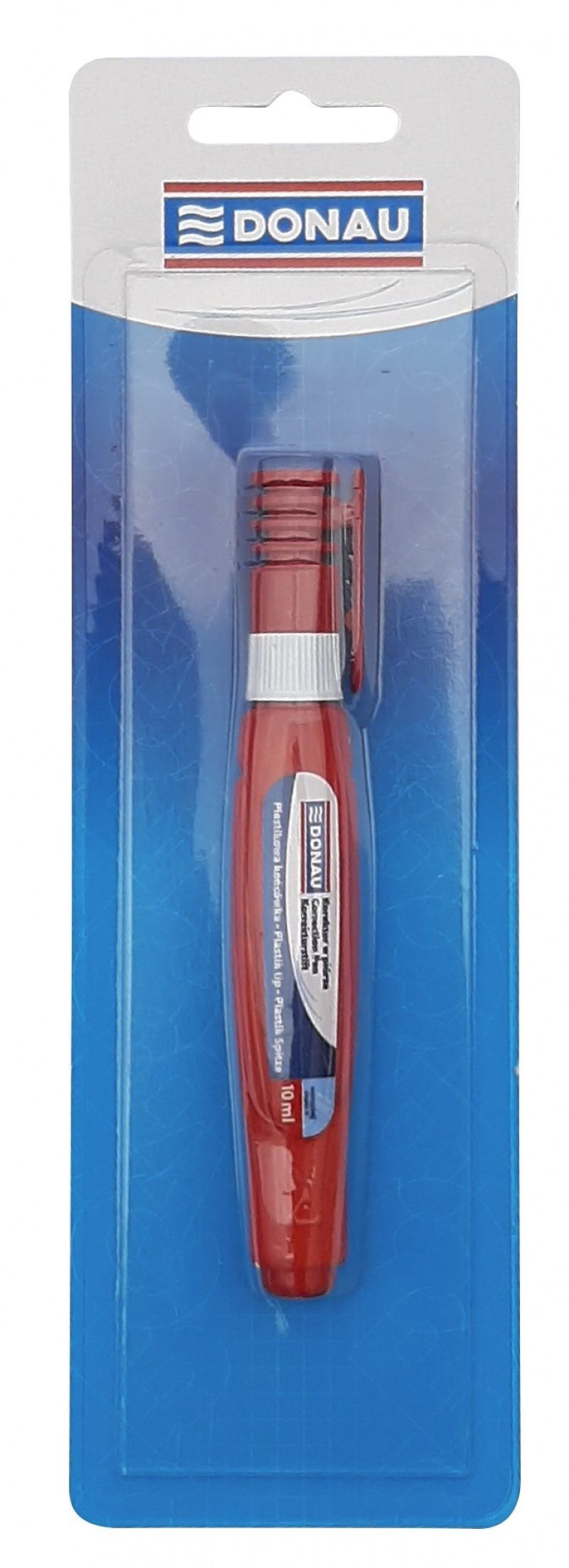 Korektor w piórze donau z plastikową końcówką 10ml blister